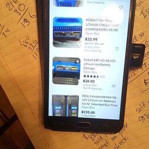 Kobalt 40v battery charger new